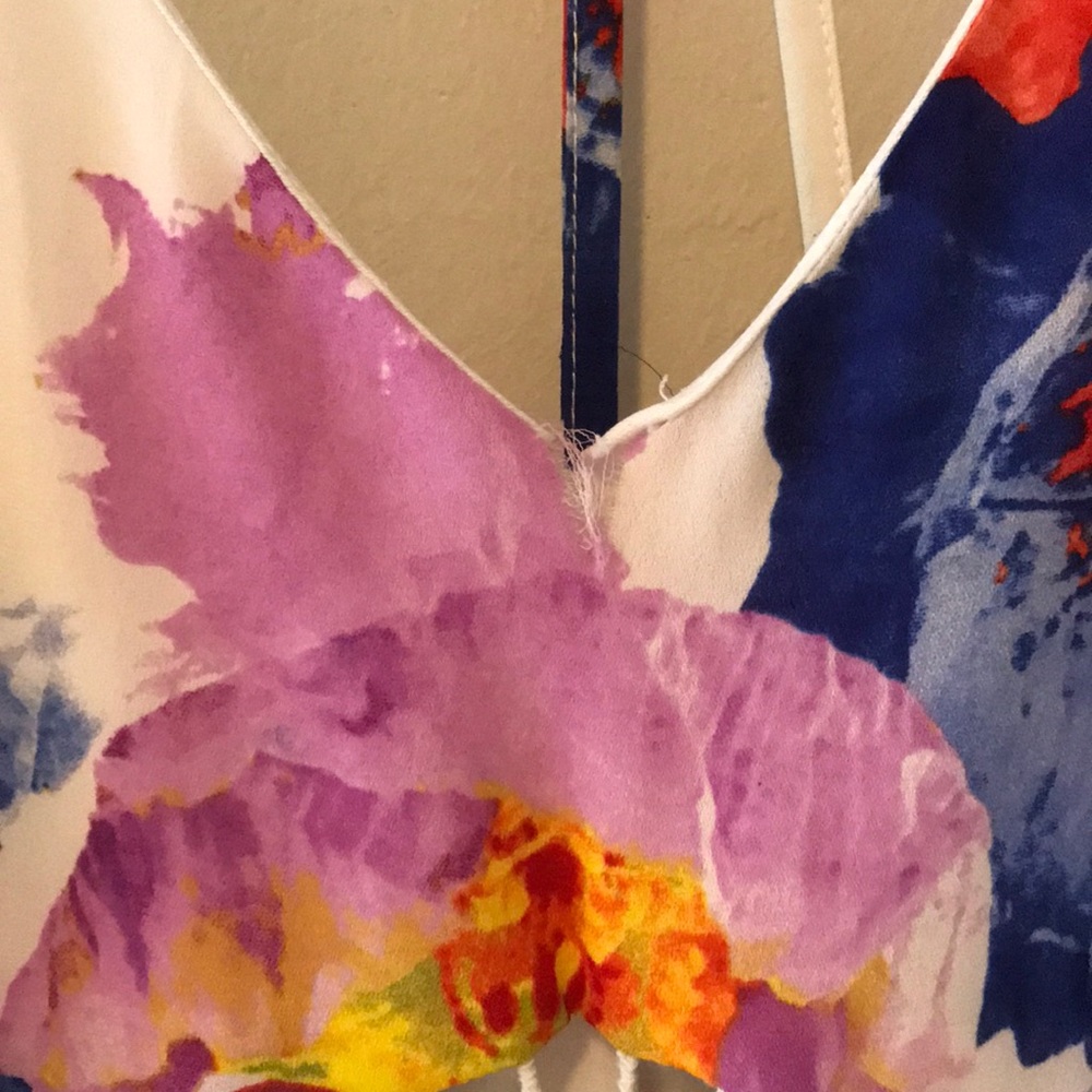 Floral romper - Picture 4 of 4